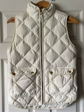 J. Crew Excursion Quilted Down Vest